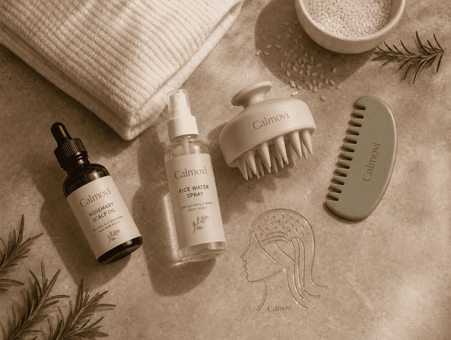 Ritual flatlay